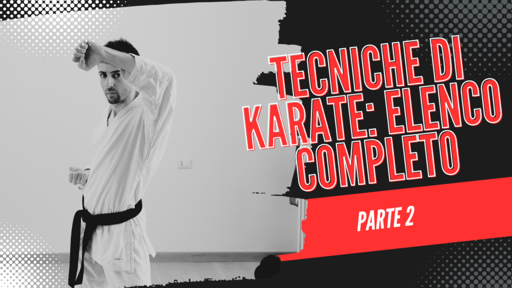 tecniche di karate