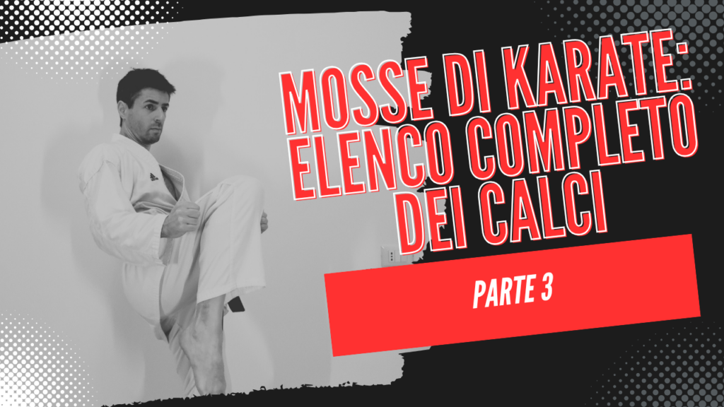 Mosse di Karate: elenco completo dei calci (parte 3)